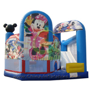 inflatable Minnie Mouse jumping castle